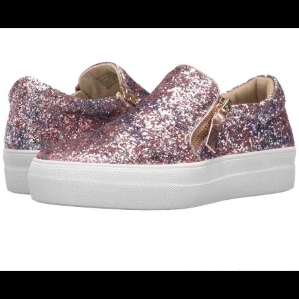 🚫🚫SOLD🚫🚫Glitter platform sneakers